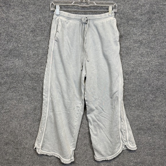 Three Bird Nest Pants - Three Bird Nest Size Small Sweatpants Gray Cotton Relaxed Cozy Baggy Loungewear